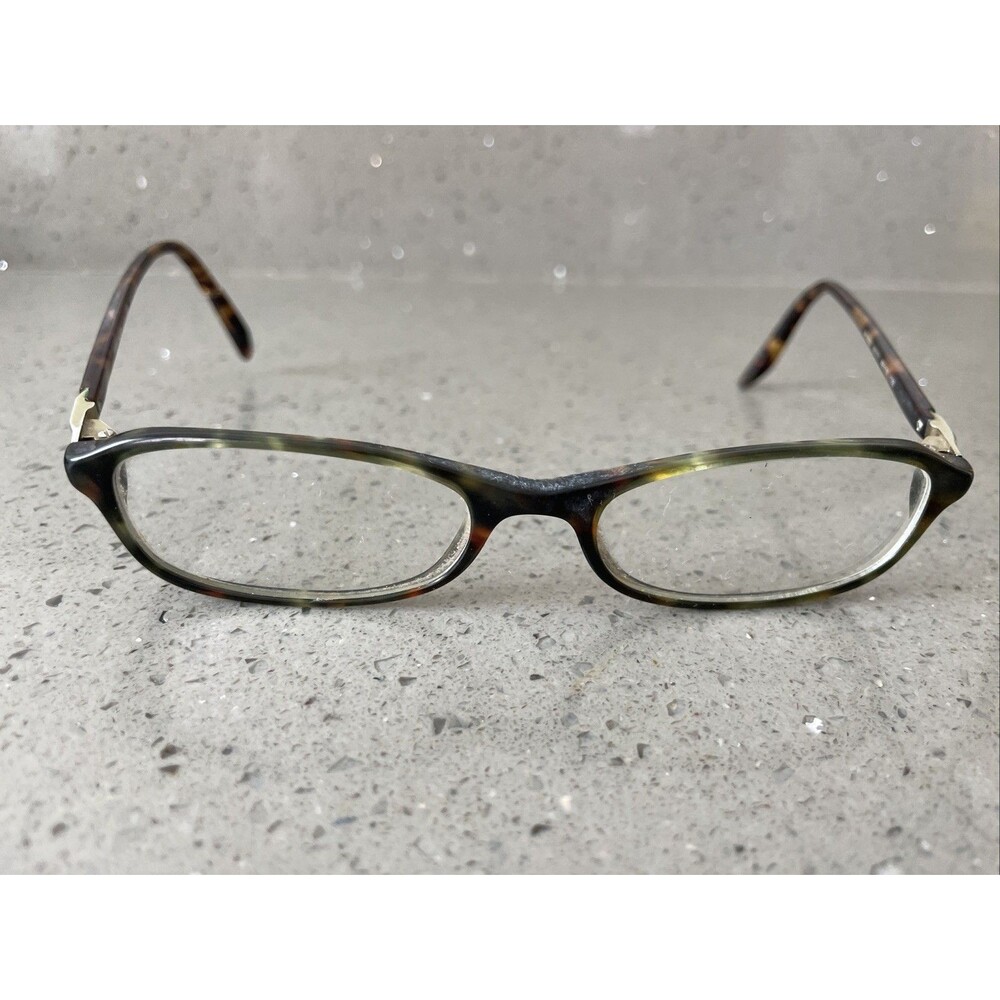 Anne Klein Eyeglasses Frames Only AK8021 K5171 Brown Oval Full Rim 49-17-135
